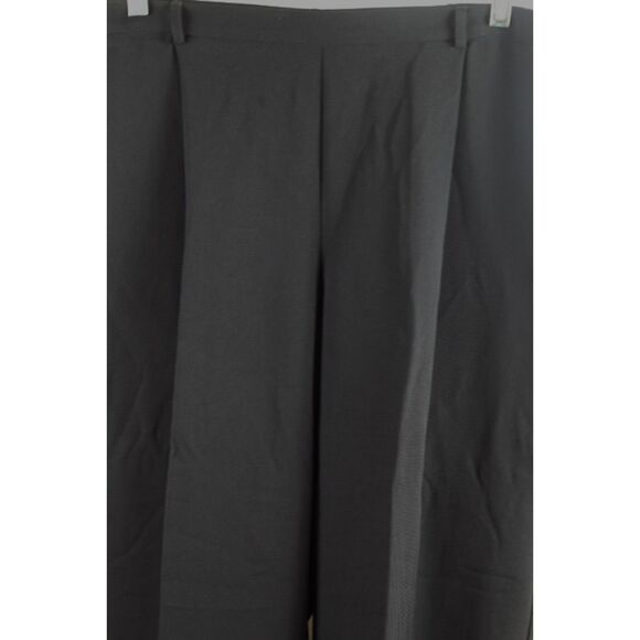 Emma James Black Women's Dress Pants Zip Button Closure 20W 061 - Picture 4 of 4